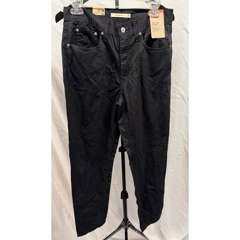 Levi's NEW Women's Black 80's Mom Straight Leg Jean Sz 29